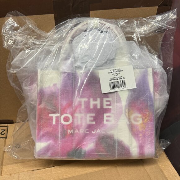 MARC JACOBS The Future Floral Small Tote Bag - Picture 10 of 11